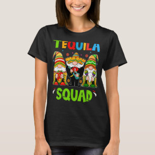 Tequila Squad Cinco De Mayo Gnomes Let's Fiesta Me T-Shirt