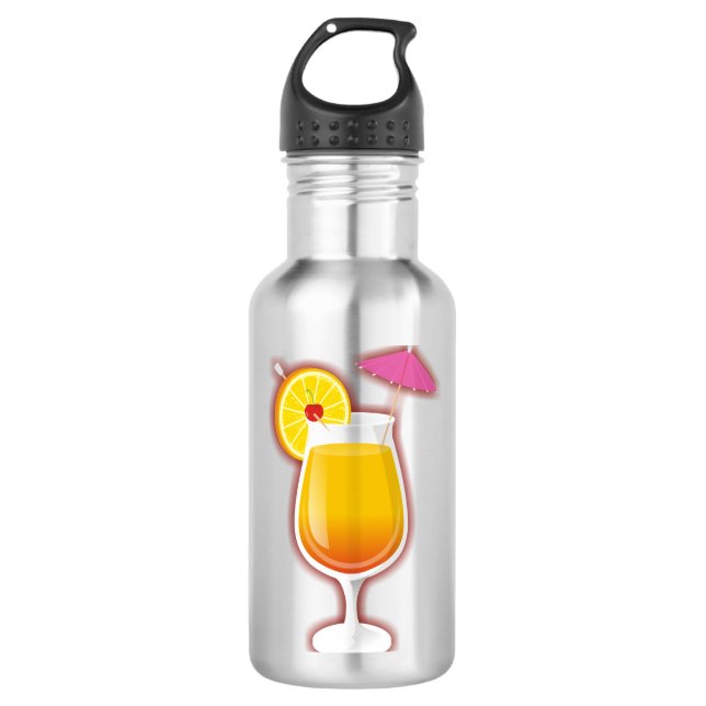 Tequila sunrise 710 ml water bottle (Front)
