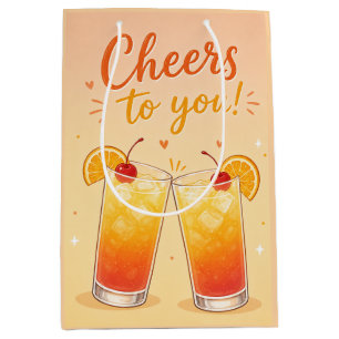 Tequila Sunrise Birthday Gift Bag