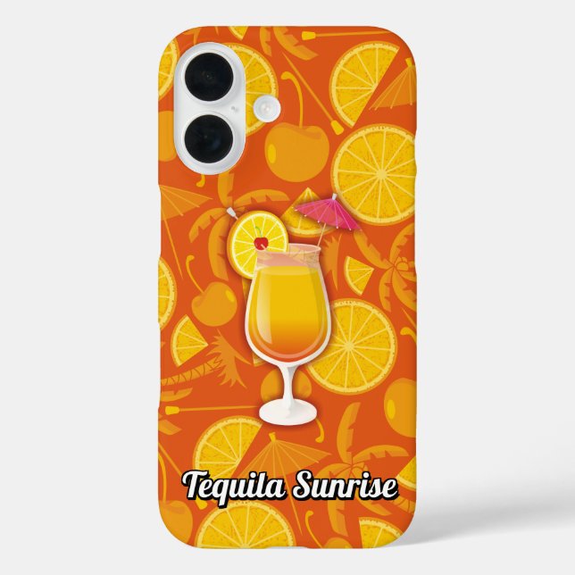 Tequila Sunrise Case-Mate iPhone Case (Back)