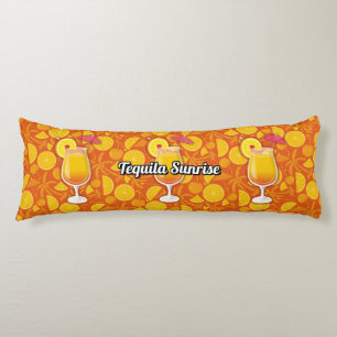 Tequila Sunrise Cocktail Body Cushion