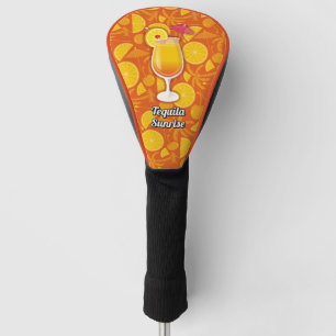 Tequila Sunrise Cocktail Golf Head Cover