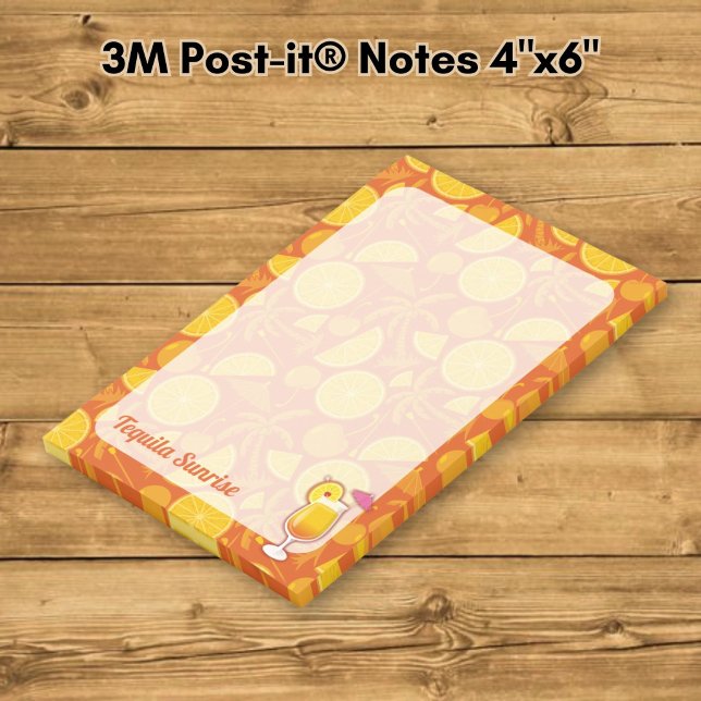 Tequila Sunrise Cocktail Post-it Notes (Creator Uploaded)