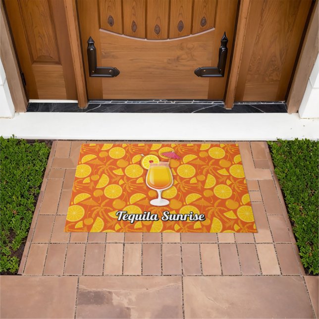 Tequila sunrise doormat (Outdoor)
