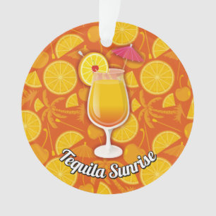 Tequila Sunrise Ornament