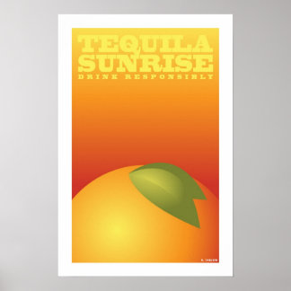 Tequila Sunrise (Small Poster) Poster