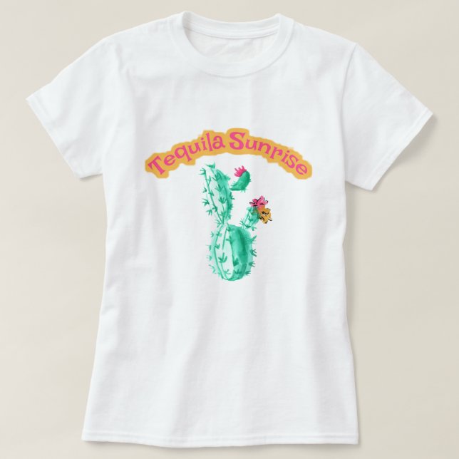 Tequila sunrise T-Shirt (Design Front)