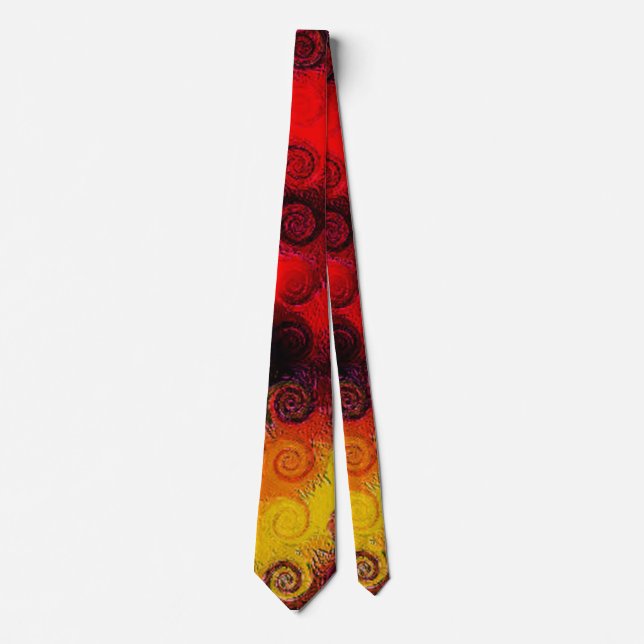 Tequila Sunrise Tie (Front)