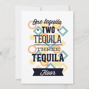 Tequila Thank You Card
