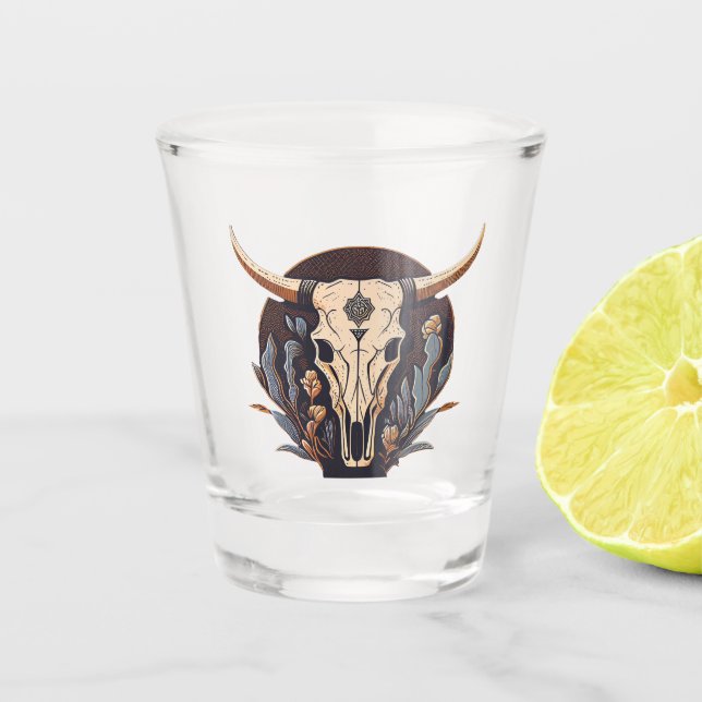 Tequila Thriller Shot Glass (Front)