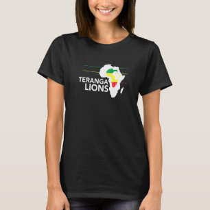 Teranga Lions Senegal Soccer Football T-Shirt