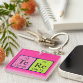 Tere periodic table name keyring (Front Right)