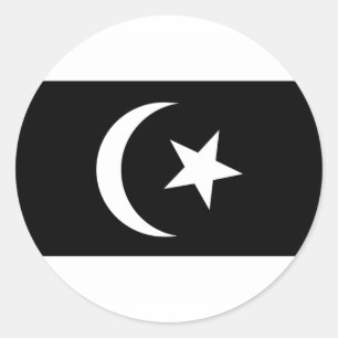 Terengganu, Malaysia Classic Round Sticker