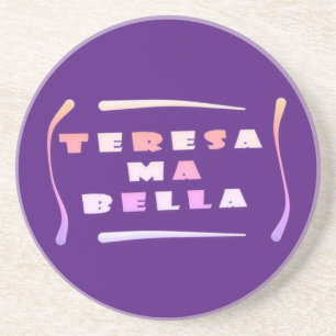 Teresa Bella made for her mixed colours     Card P Coaster