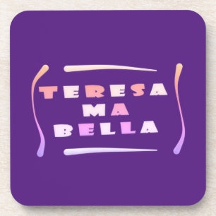 Teresa Bella made for her mixed colours     Card P Coaster