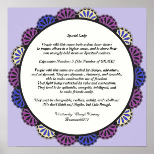 Teresa Second part of the Meaning Poster