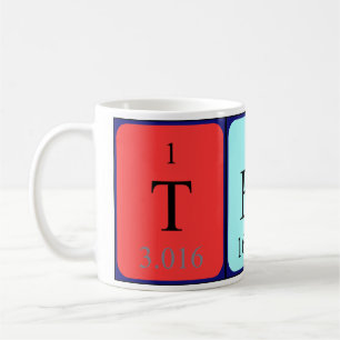 Teri periodic table name mug