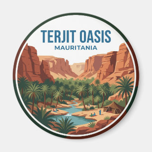 Terjit Oasis Mauritania Magnet