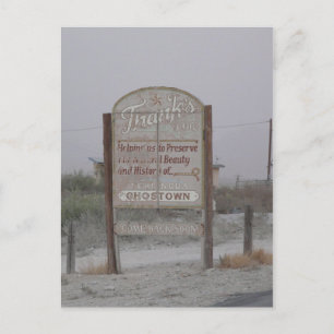 Terlingua Ghostown, Terlingua TX Postcard