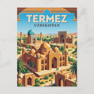 Termez Uzbekistan Postcard