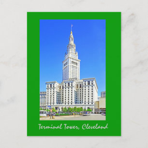 Terminal Tower, Cleveland, Ohio, U.S.A. Postcard