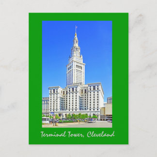 Terminal Tower, Cleveland, Ohio, U.S.A. Postcard