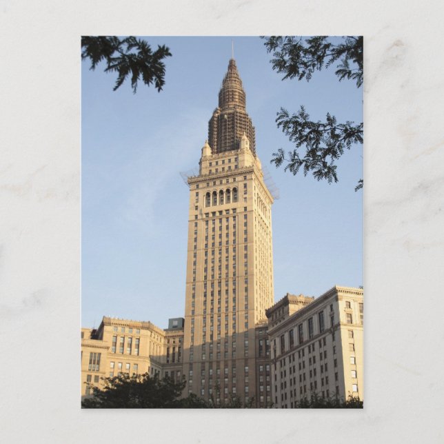 Terminal Tower with Grillwork Postcard (Front)