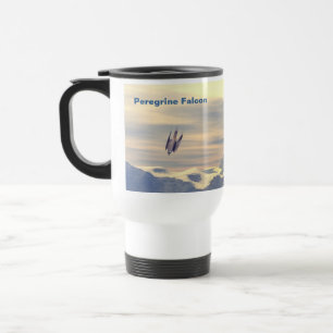 Terminal Velocity Peregrine Falcon Travel Mug