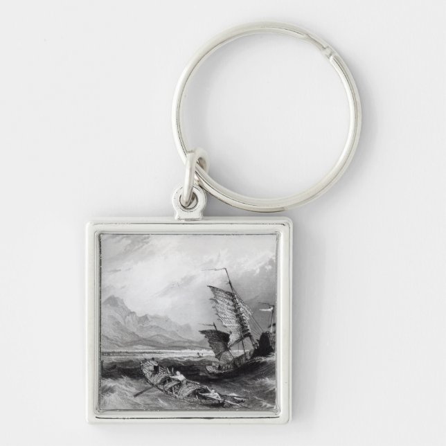 Termination of the Great Wall of China Key Ring (Front)