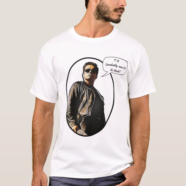 Terminator Oil Painted T-Shirt (Front)