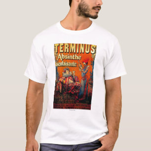 Terminus Absinthe Vintage PosterEurope T-Shirt