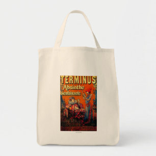 Terminus Absinthe Vintage PosterEurope Tote Bag