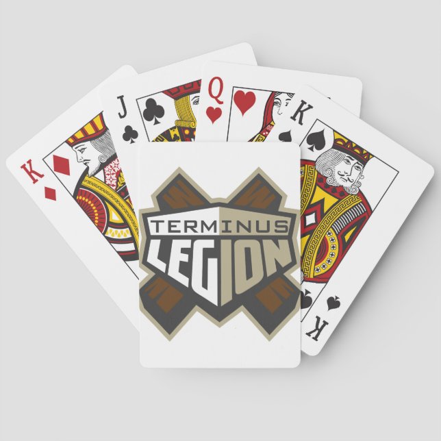 Terminus Legion  Logo Playing Cards (Back)
