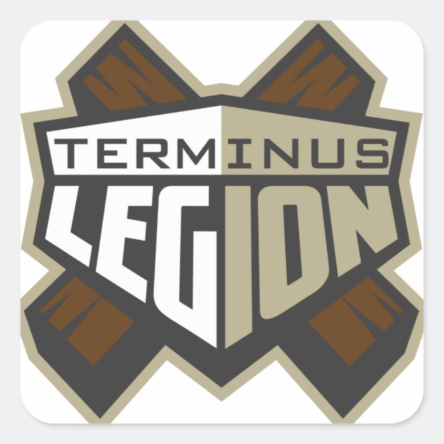Terminus Legion Square Sticker Set (Front)