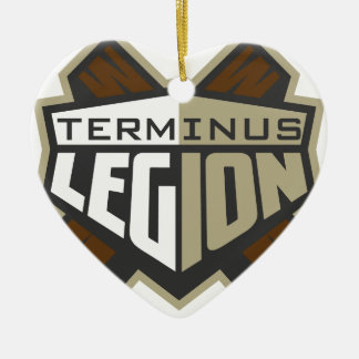 Terminus Legion Standard Logo Ceramic Tree Decoration
