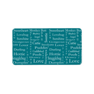 Terms Of Endearment by Shirley Taylor Label