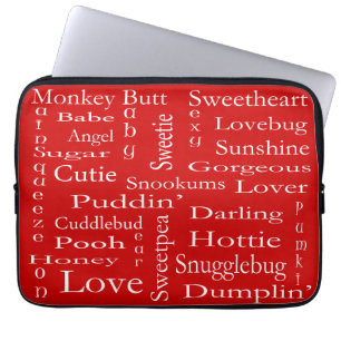 Terms Of Endearment by Shirley Taylor Laptop Sleeve