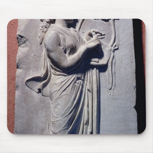 Terpsichore, the muse of dancing and song mouse mat (Front)