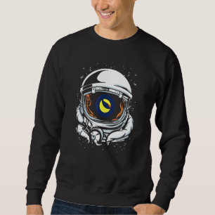 Terra Astronaut Terra To The Moon Space Sweatshirt