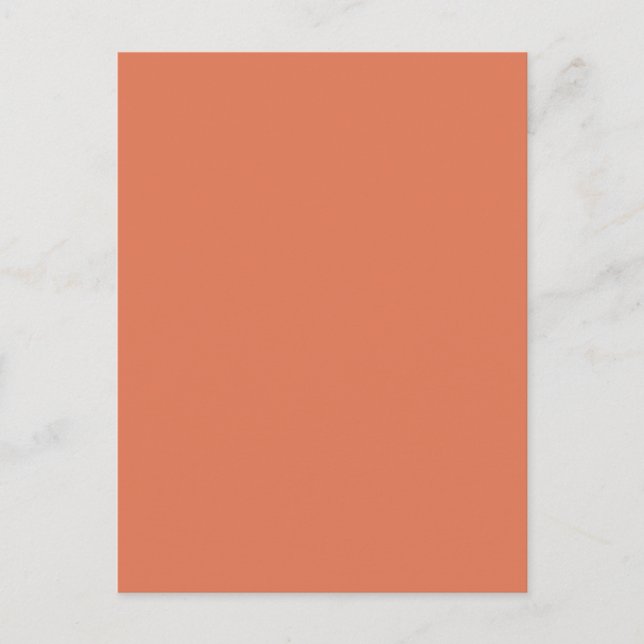 Terra Cotta Colour 1 Postcard (Front)