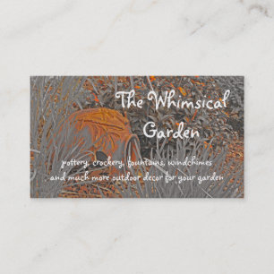 Terra Cotta Pottery Garden Decoration (photog) Business Card