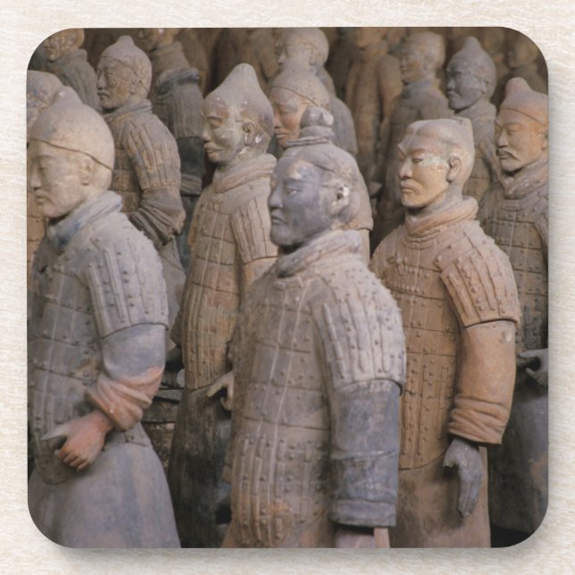 Terra Cotta warriors in Emperor Qin Shihuang's Coaster (Front)