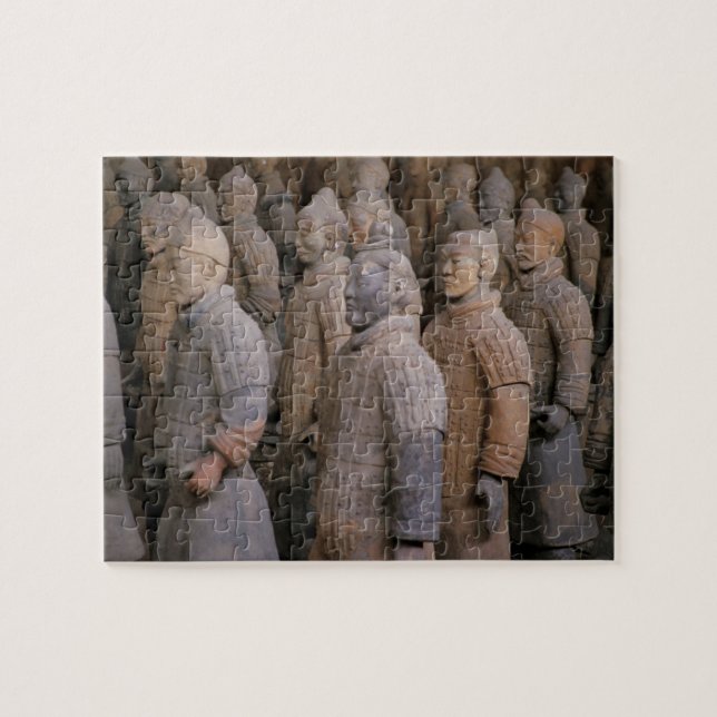 Terra Cotta warriors in Emperor Qin Shihuang's Jigsaw Puzzle (Horizontal)