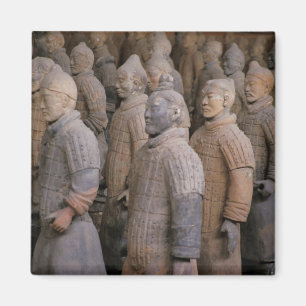 Terra Cotta warriors in Emperor Qin Shihuang's Magnet