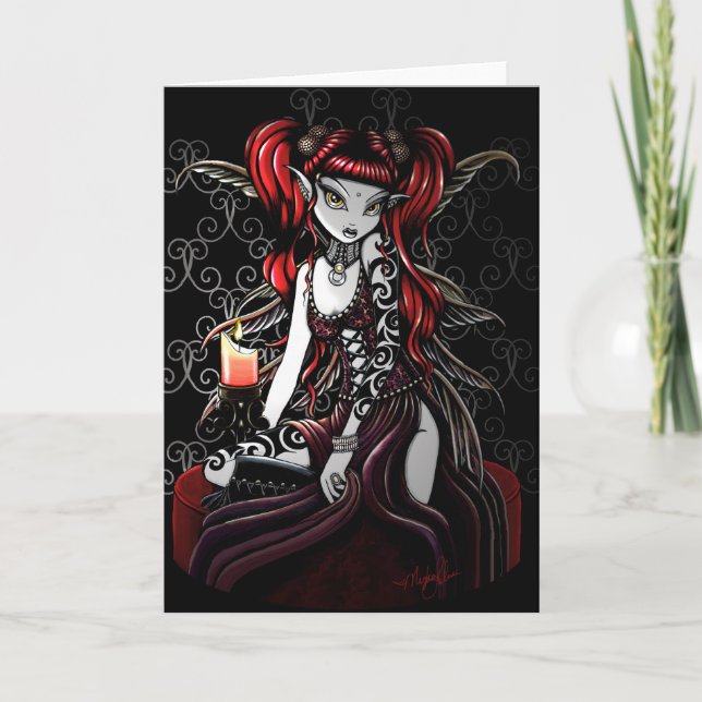 Terra Darkness Fire Fairy Card (Front)