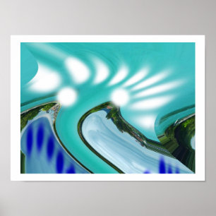 Terra-forming art poster