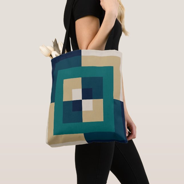 Terra Labyrinth Tote Bag (Close Up)
