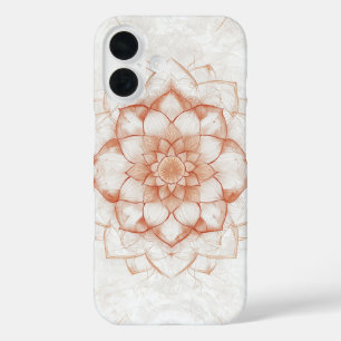 Terra Mandala Mist iPhone 16 Case