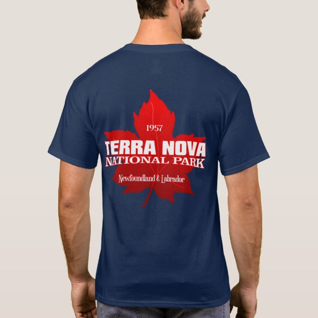 Terra Nova NP (maple leaf) T-Shirt (Back)