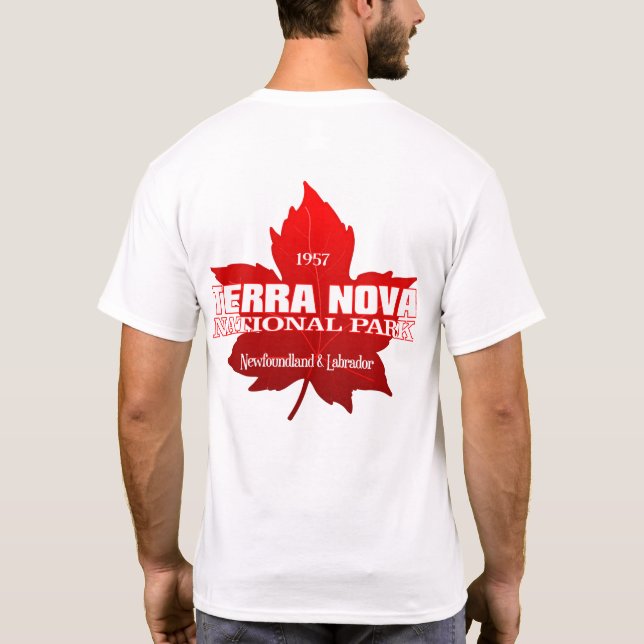 Terra Nova NP (maple leaf) T-Shirt (Back)